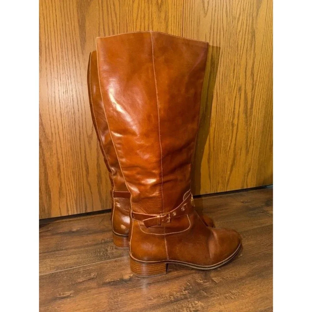 Michael Kors Leather Boots, Sz 8.5